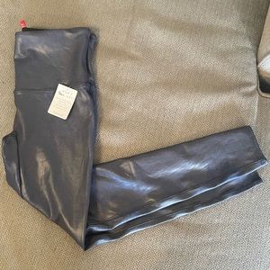 Spanx faux leather leggings